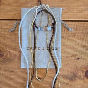 Twine & Twig Necklace stack